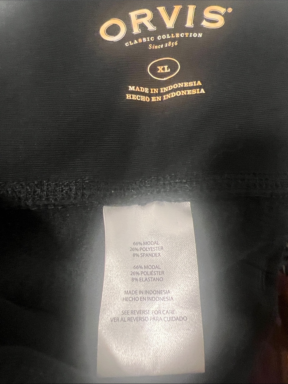 Orvis black cozy legging XL NWT - Picture 4 of 4